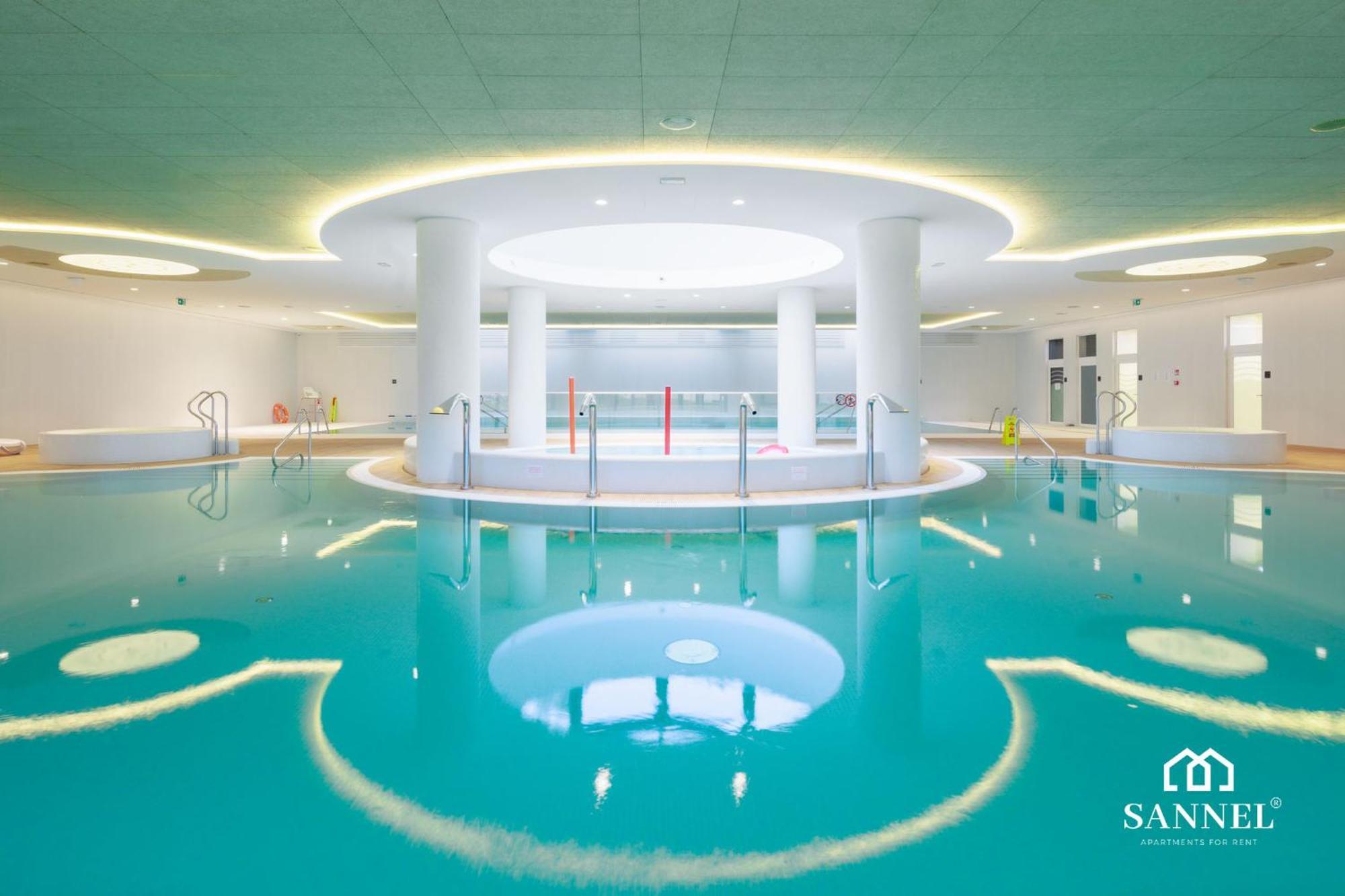 Apartament Baltic Blues Z Dostepem Do Basenow,Strefy Saun,Jacuzzi - Pinea Apartments Pobierowo - Sannel Apartments For Rent Bagian luar foto